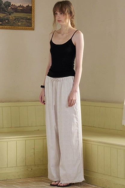 Holiday Striped Slacks Set-Up