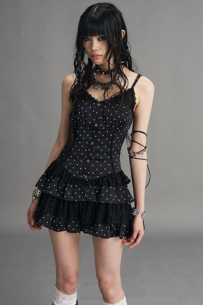 Retro Polka Dot Dress
