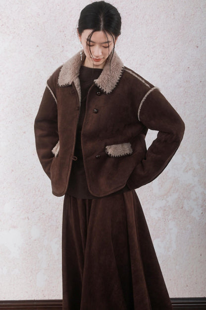 Chestnut Brown Skirt