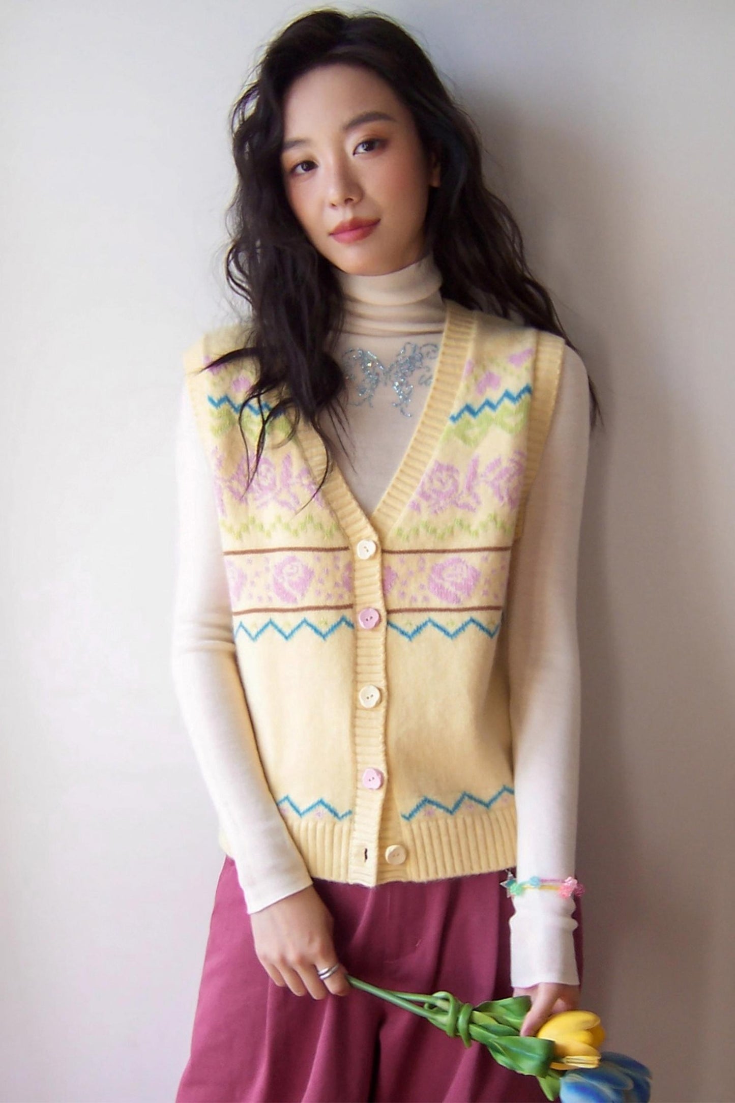 Butterfly Light Wool Sweater