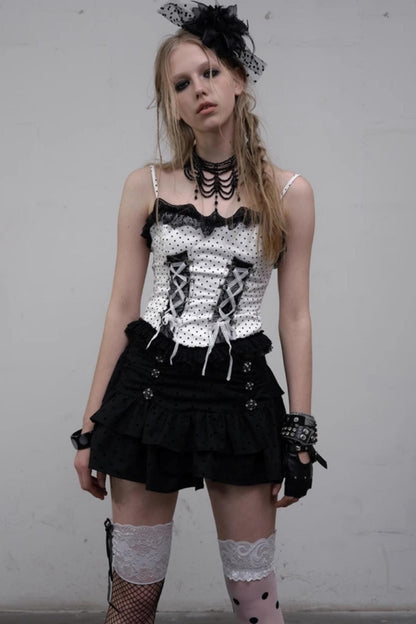 Gothic Lace Mini Top