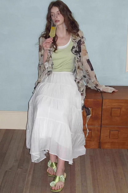 Summer Lace Long Cardigan