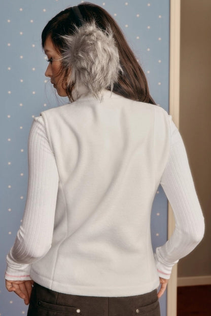 Winter Slim Zipper Vest