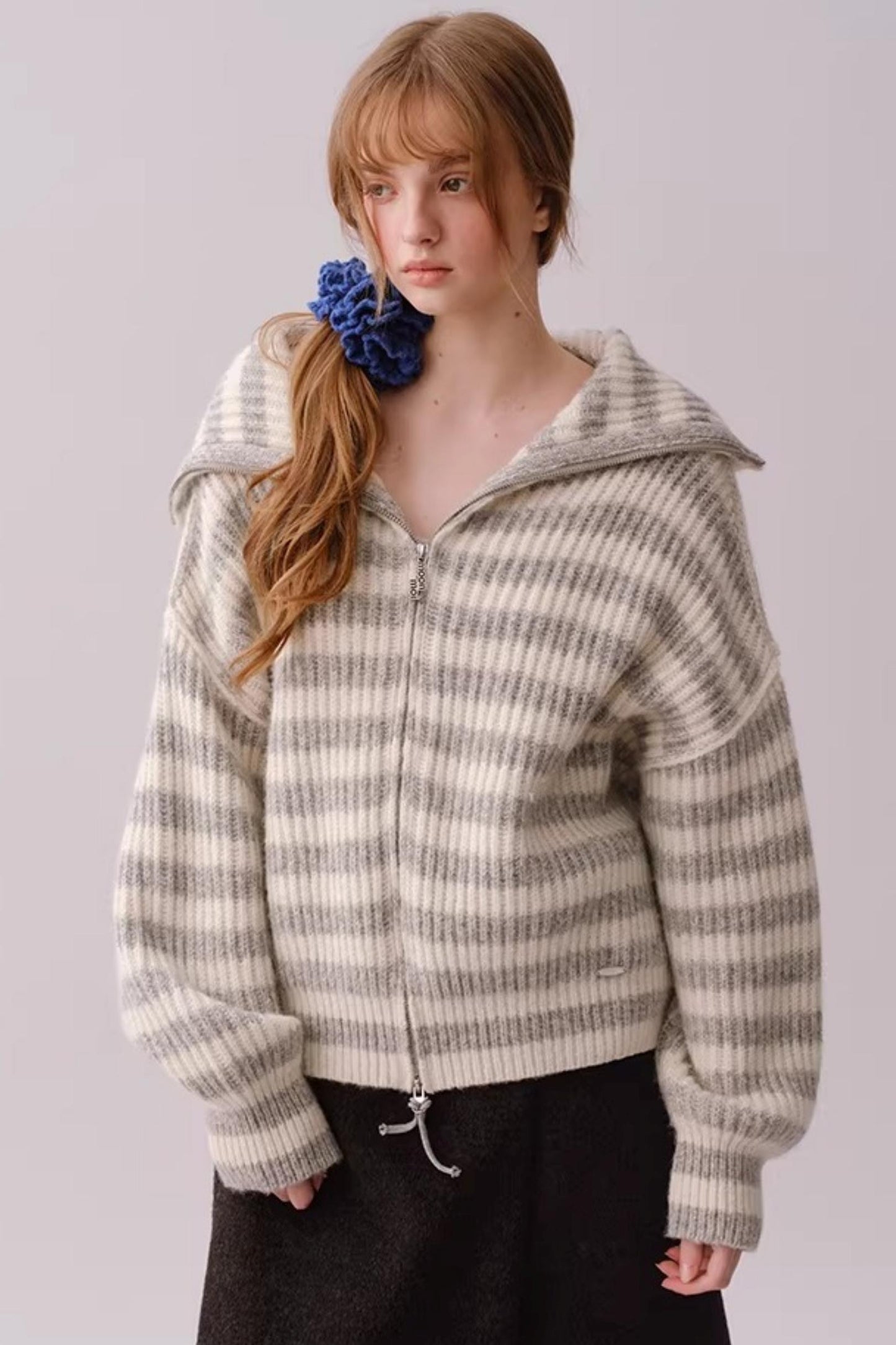 Multi-Color Lace Yarn Hair Tie