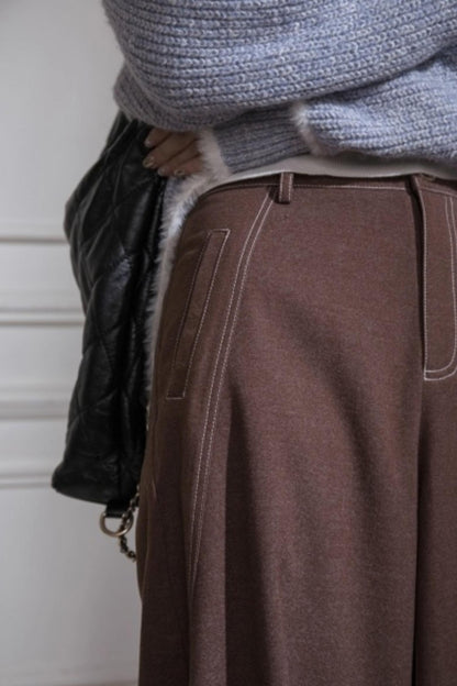 Blue Island Floral Wool Suit Set-up