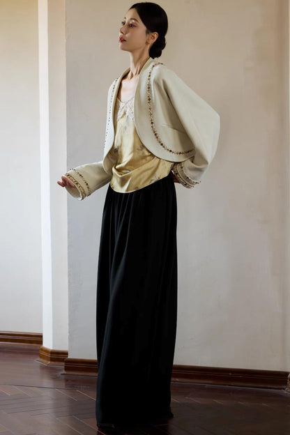 Chinese Cocoon Cardigan Jacket