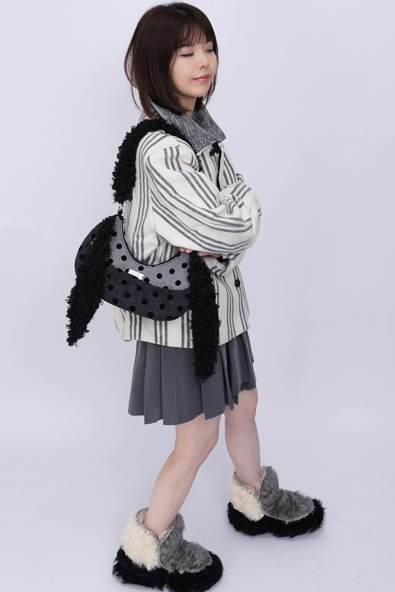 Rabbit Plush Crossbody Bag