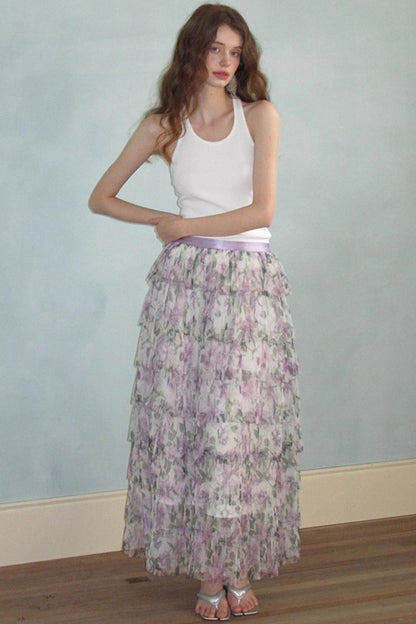 Tatasi Floral Romance Skirt