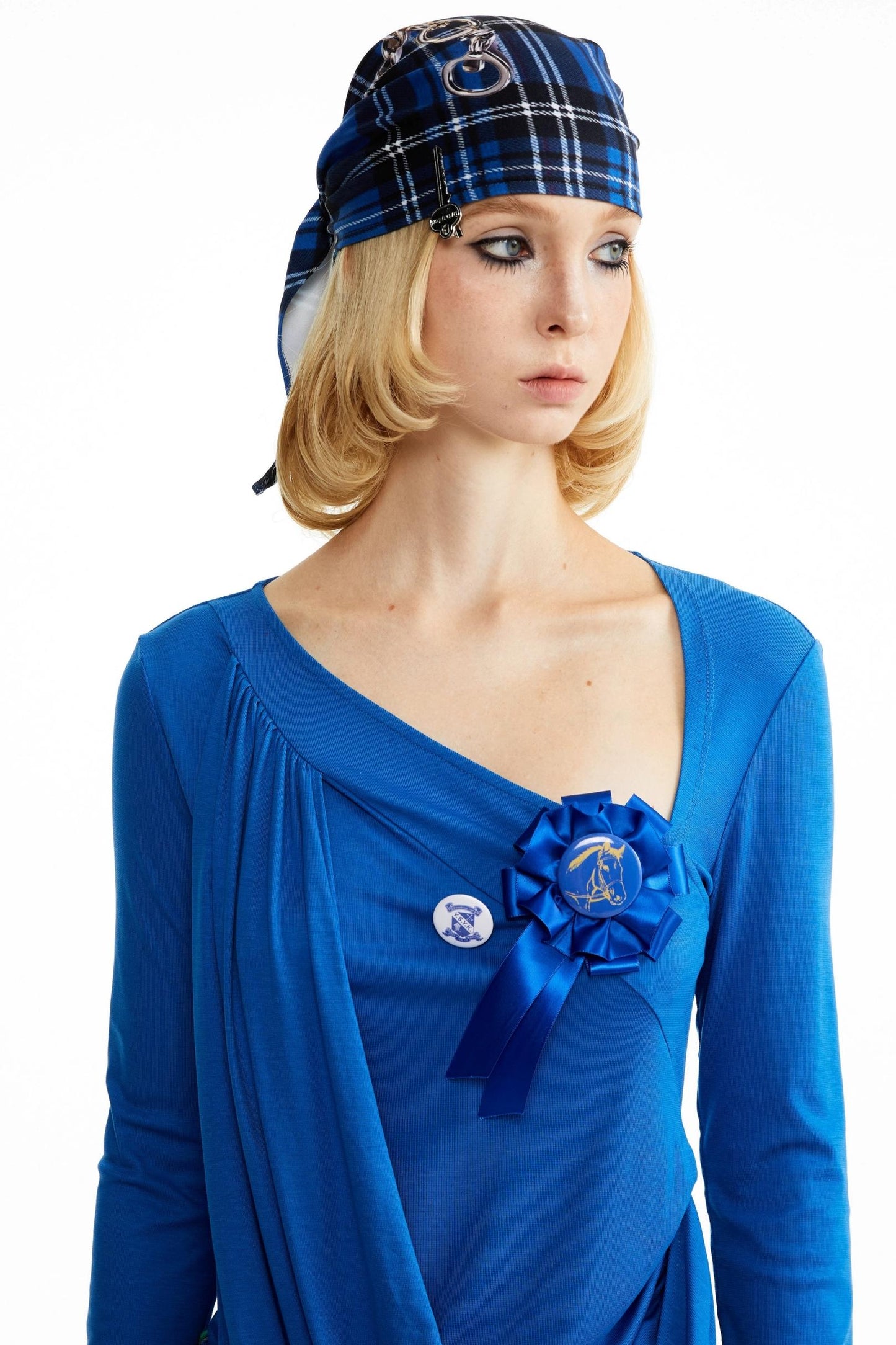 Multicolor Knitted Bandana