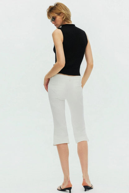 Multi-Color Mohair Knitted Vest