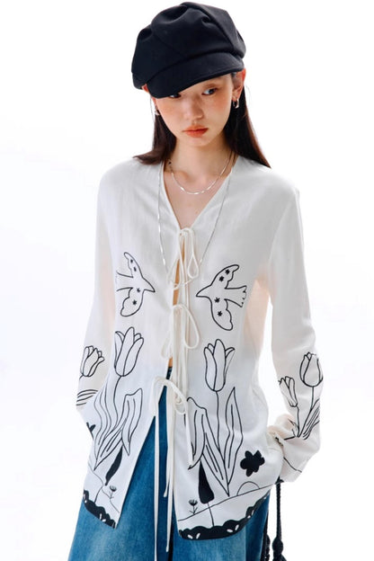 Bird Trail Long-Sleeved Shirt