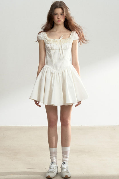 Vintage Moonlit Tea Dress