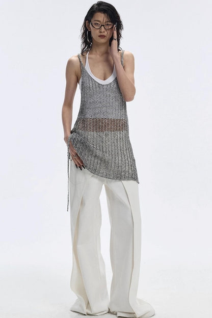 Deep Black Slim Vest