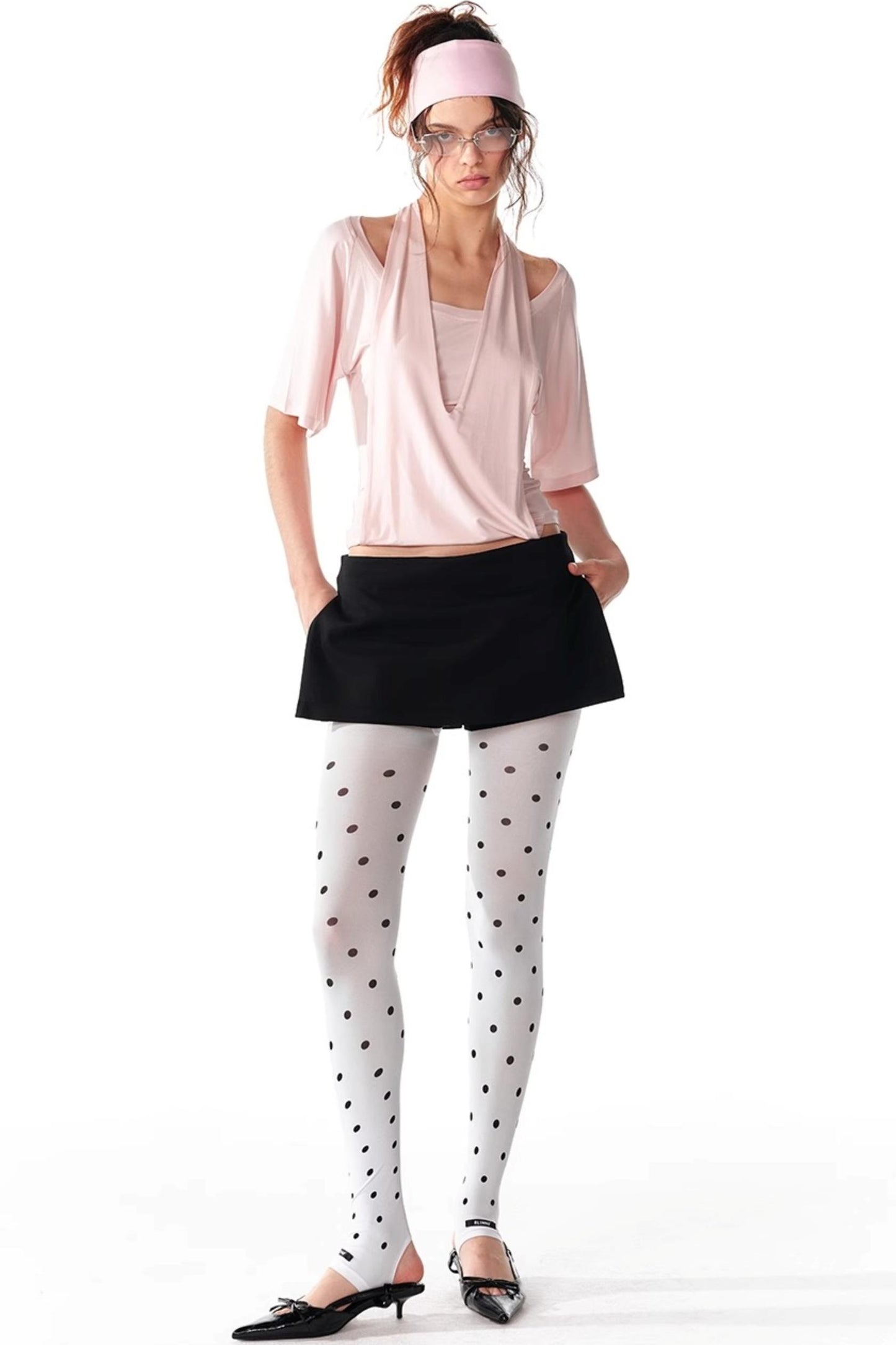 Soft Skin-Friendly Halterneck Stretch T-Shirt