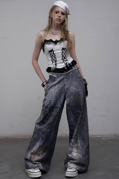 Gothic Lace Mini Top