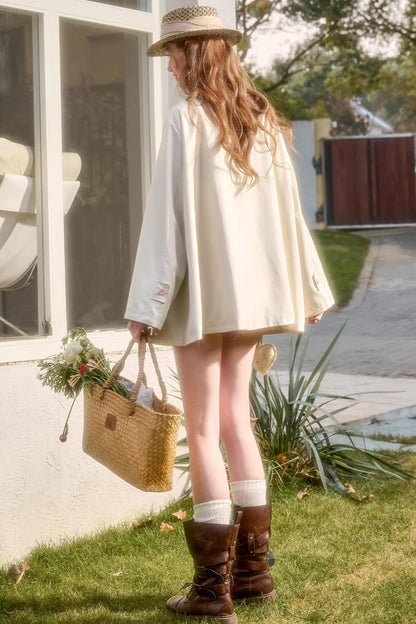 Button Collector Trench Coat