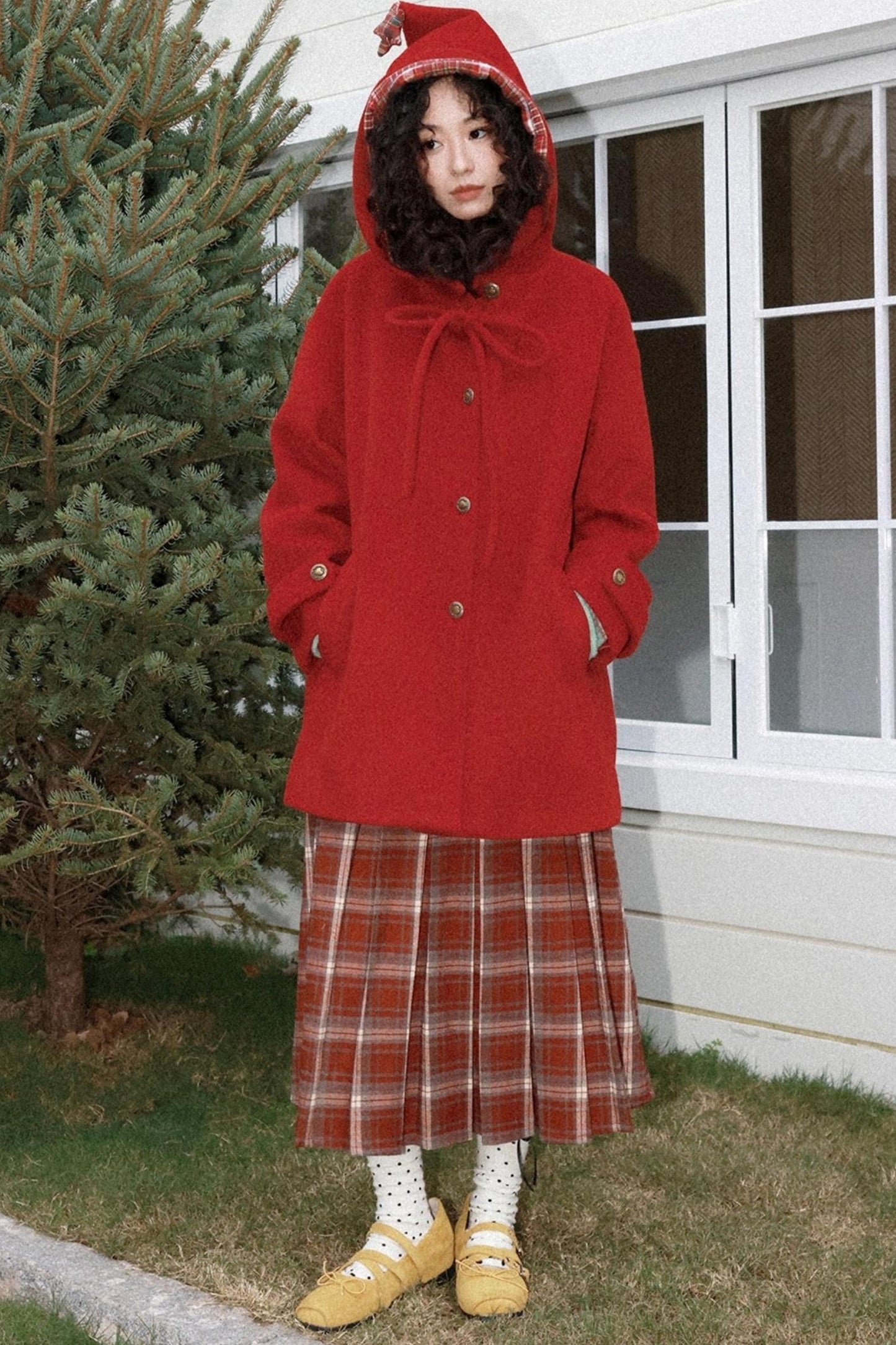 Falling Star Wool Coat Set-Up