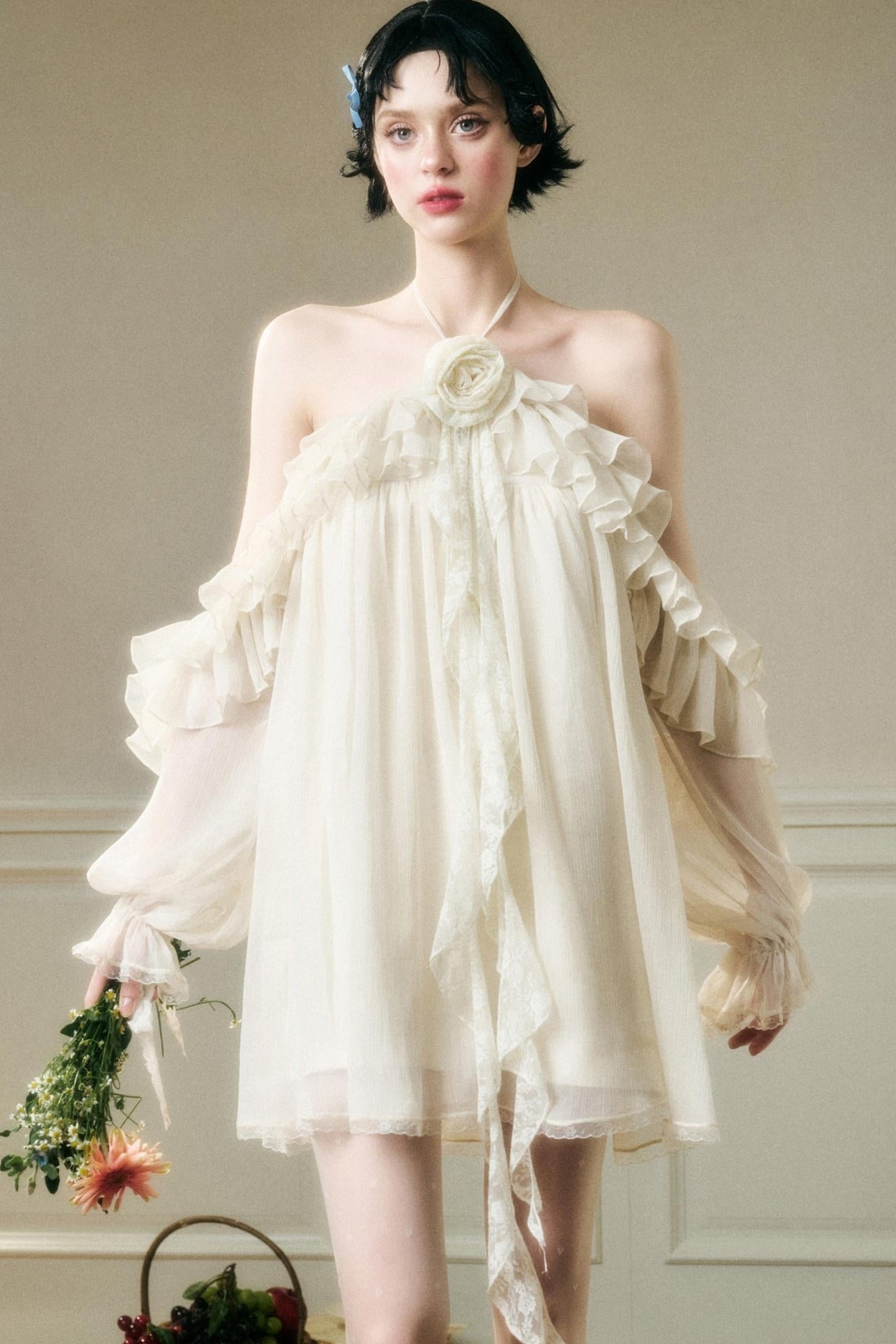 Ethereal Off-Shoulder Fairy Dress