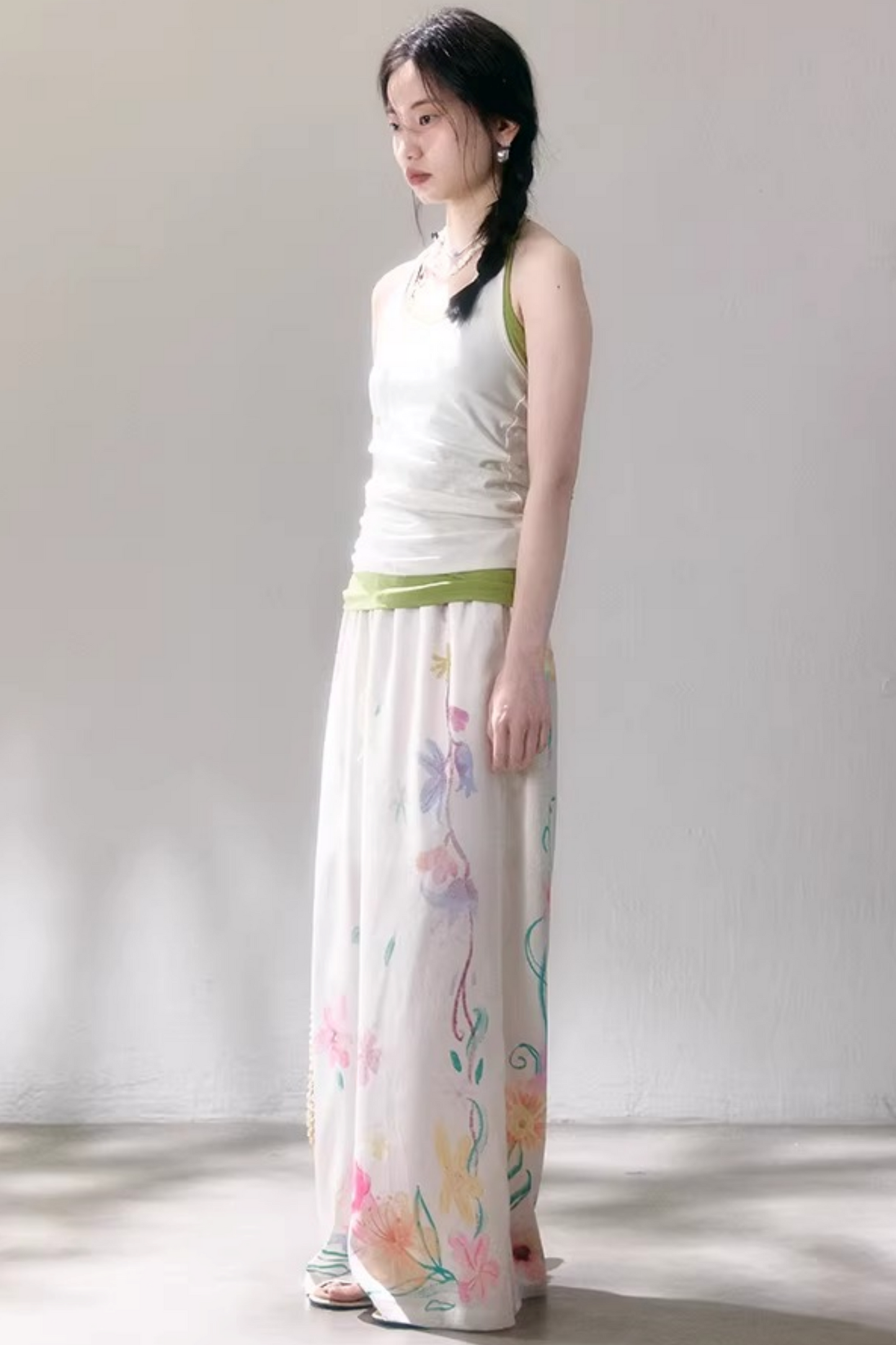 Layered U-Neck Camisole Top