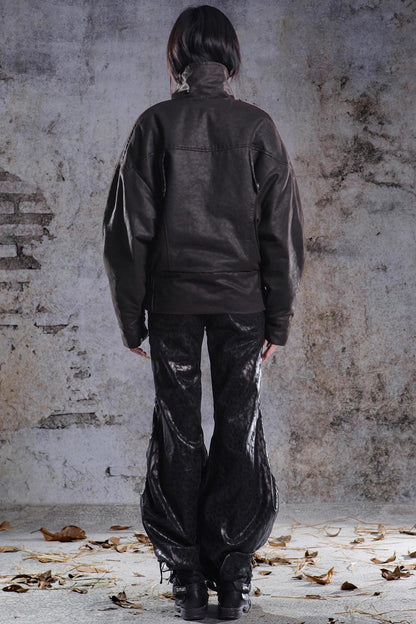 Original Retro Heavy Buckle Flight Jacket