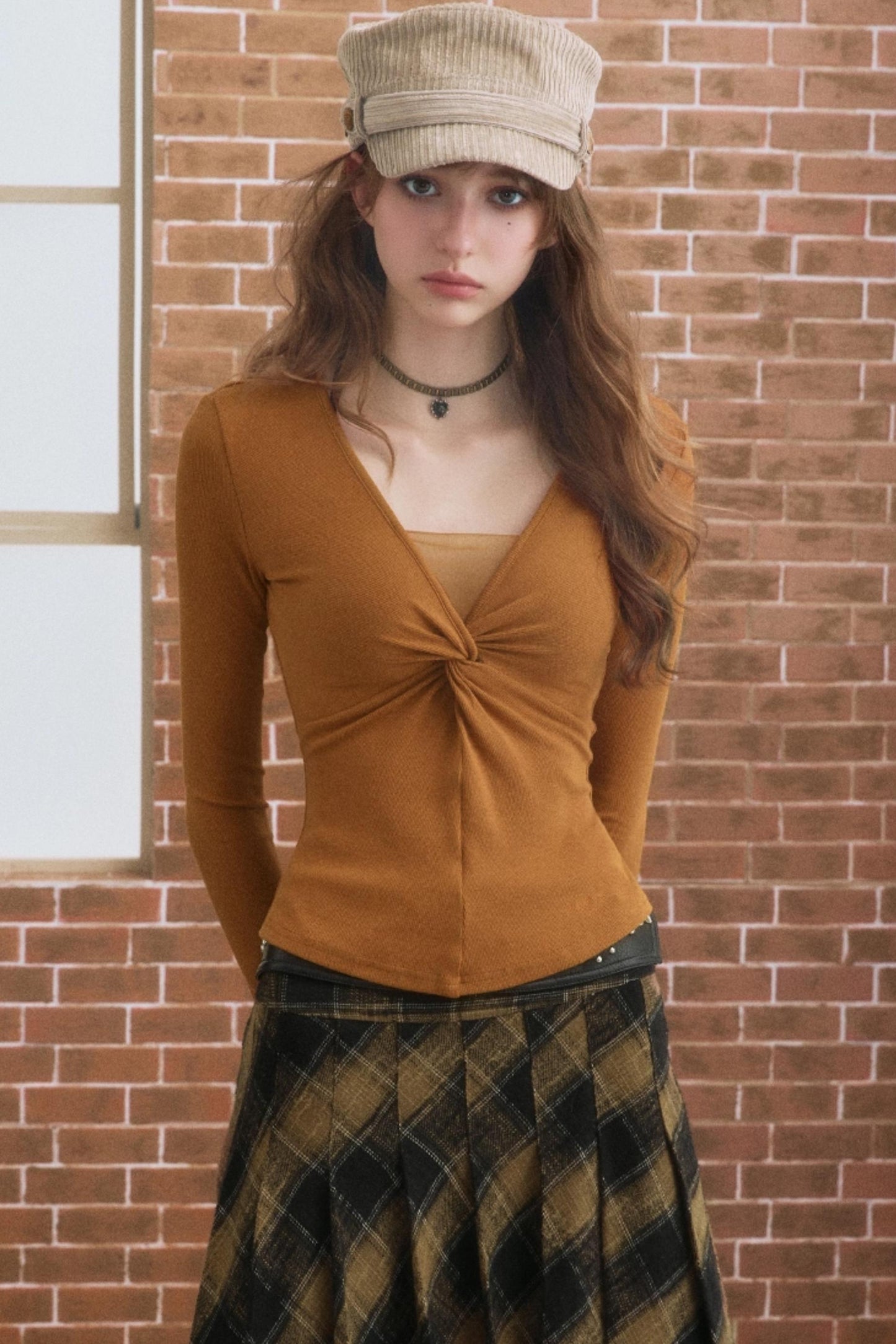 Winter V-Neck T-Shirt