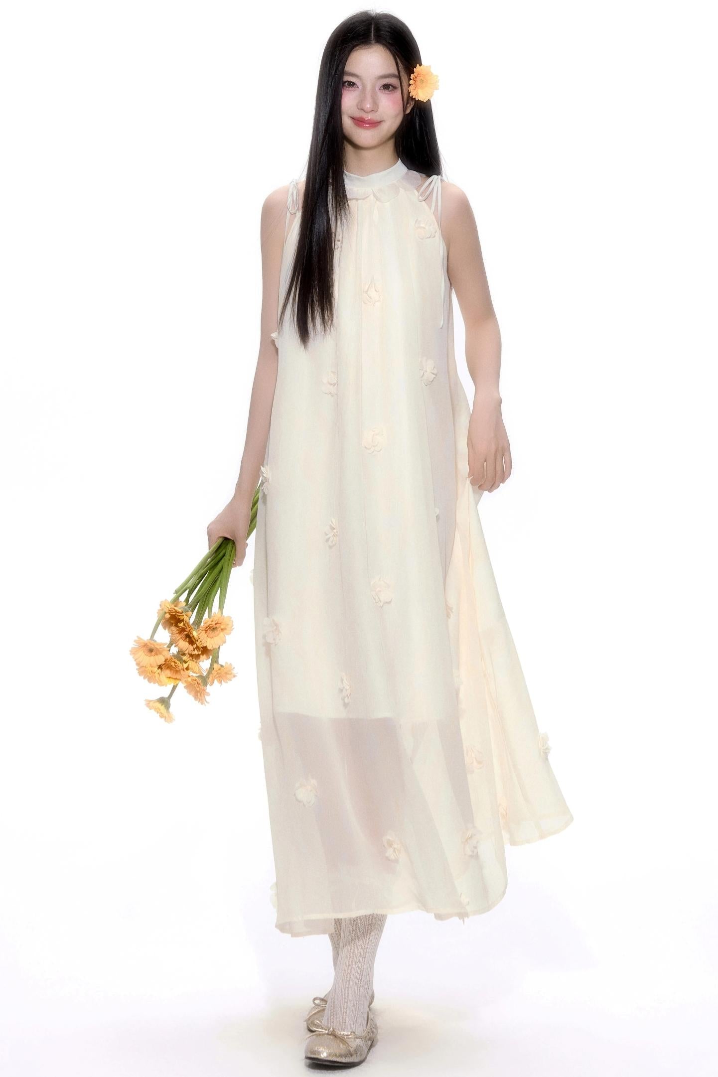 Summer Gauze Long Dress