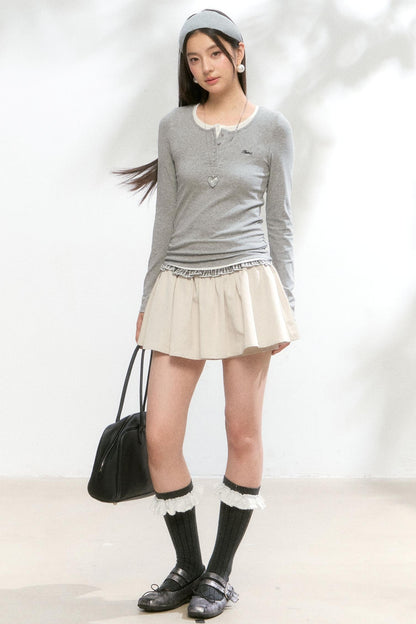 Slim Long-Sleeved Shirt