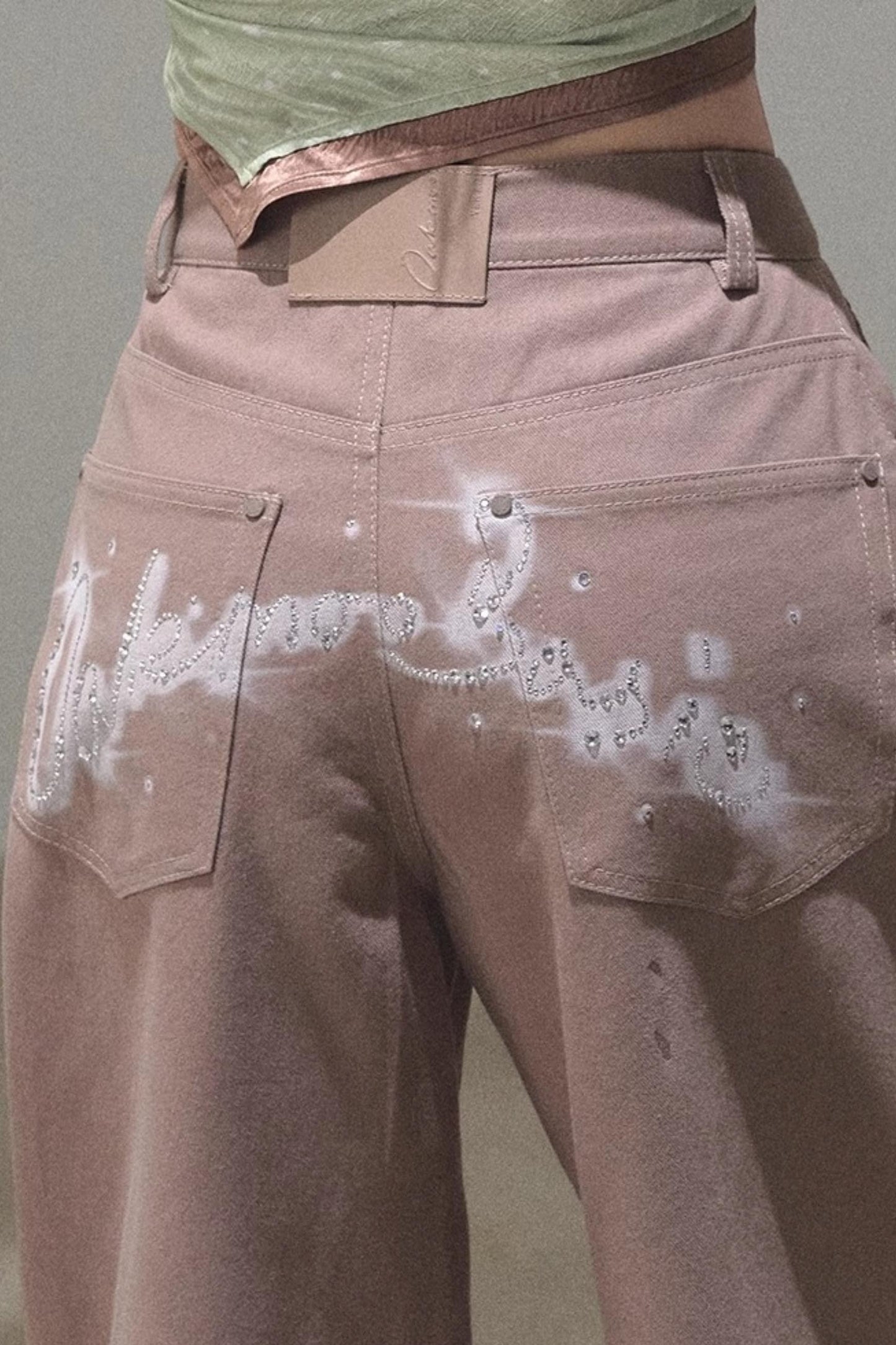 Rhinestone Halo Jeans