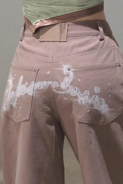 Rhinestone Halo Jeans