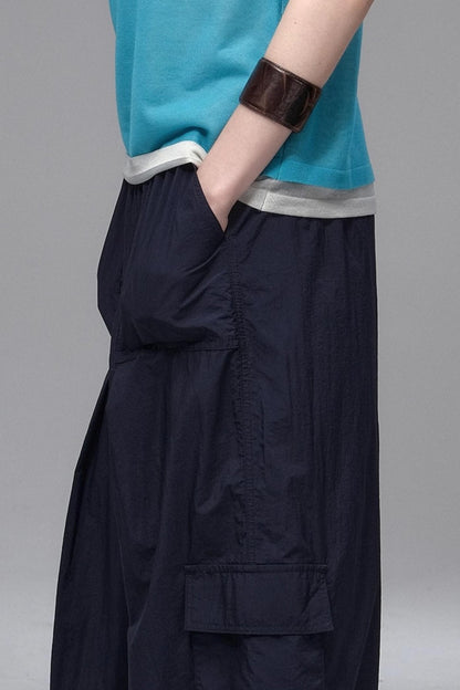 Light Outdoor Drawstring Cargo Pants