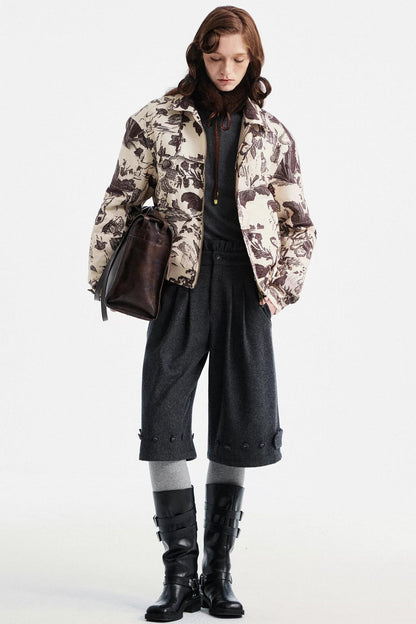 Two-Tone Wool Sweater