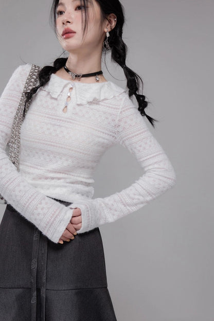 Morning Gray Patchwork Hooded Jacket Set