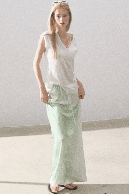 Soft Lace A-Line Skirt