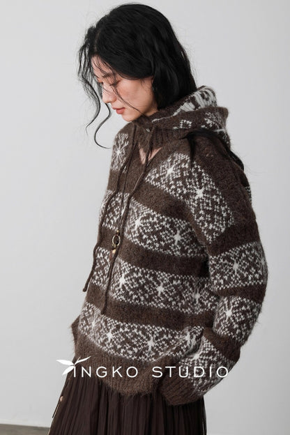 Fair Isle Latte Sweater