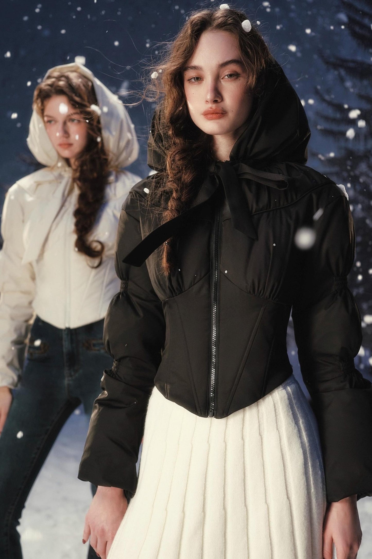 French-Style Design Winter Jacket