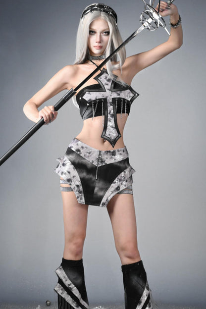 Punk Metal Chain Hair Accessories