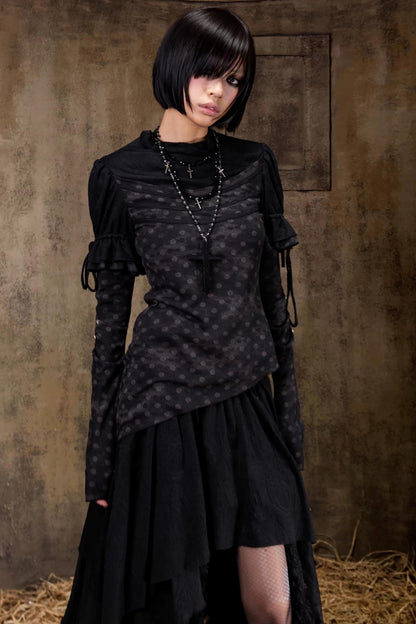 Court-Style Knit Top