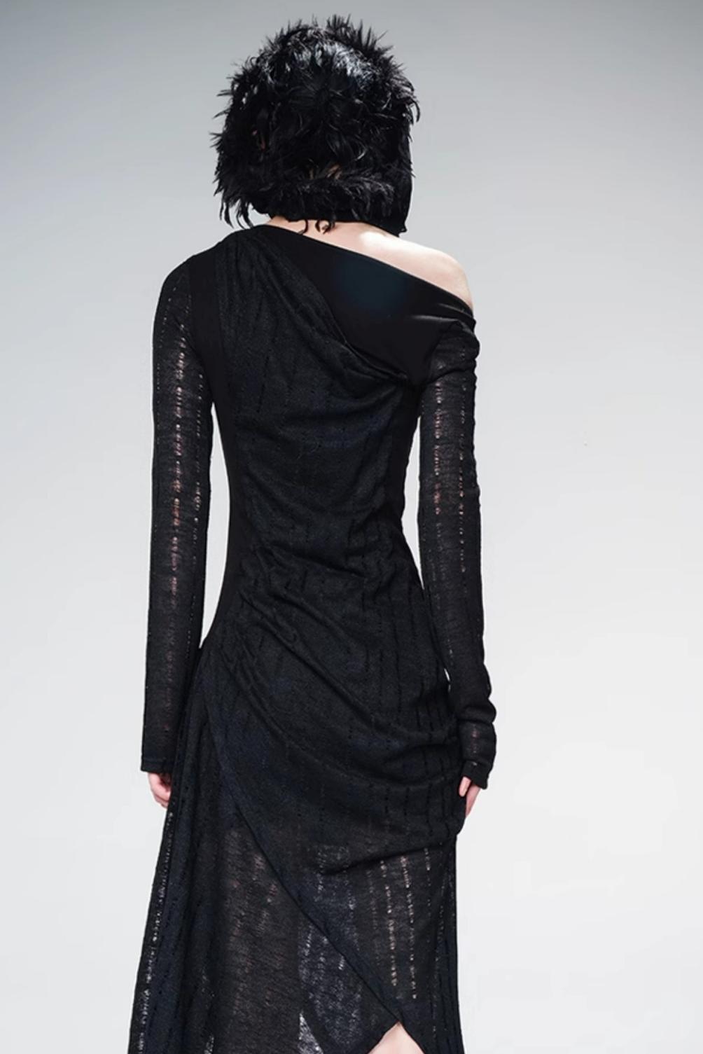 Mystic Dune Asymmetry Dress