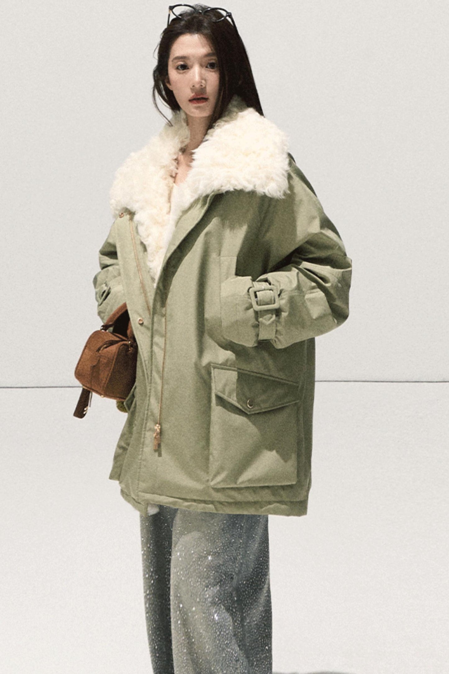 Wool Slim-Fit Lace Top