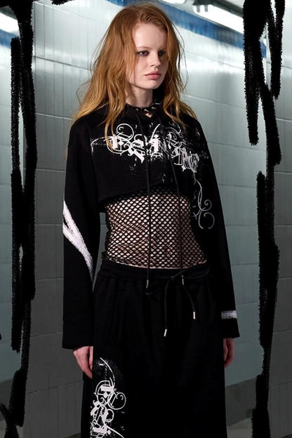 Lacquer Printed Sweatshirt