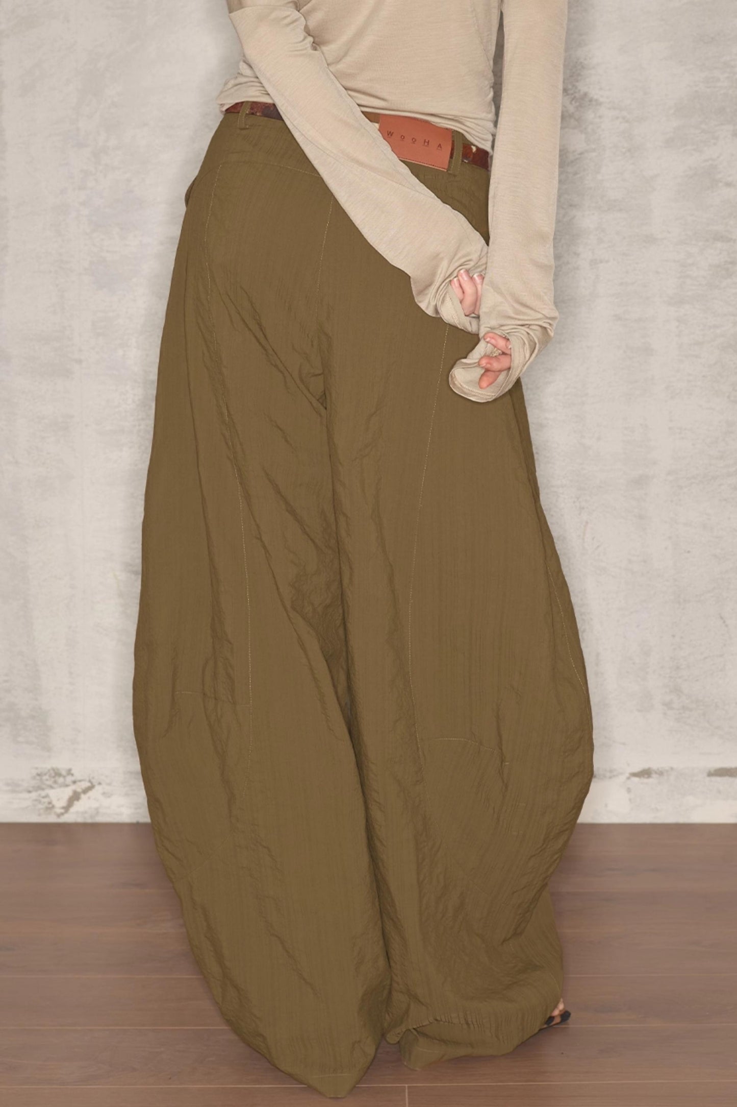 Lazy Retro Loose Casual Pants