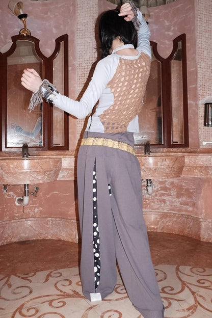 Swimming World Asymmetrical Long Sleeves Top