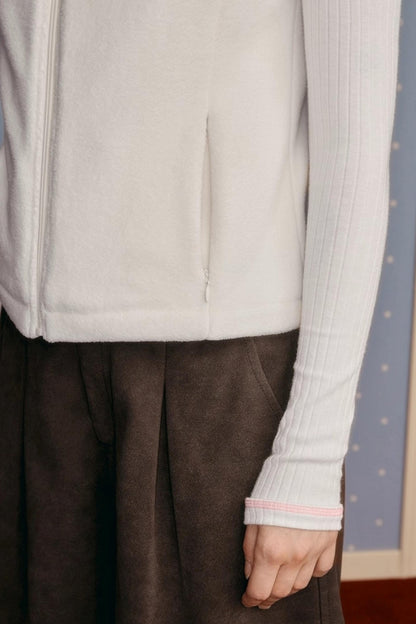 Winter Slim Zipper Vest