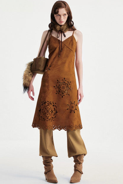 Gray Tapered Flared Pants