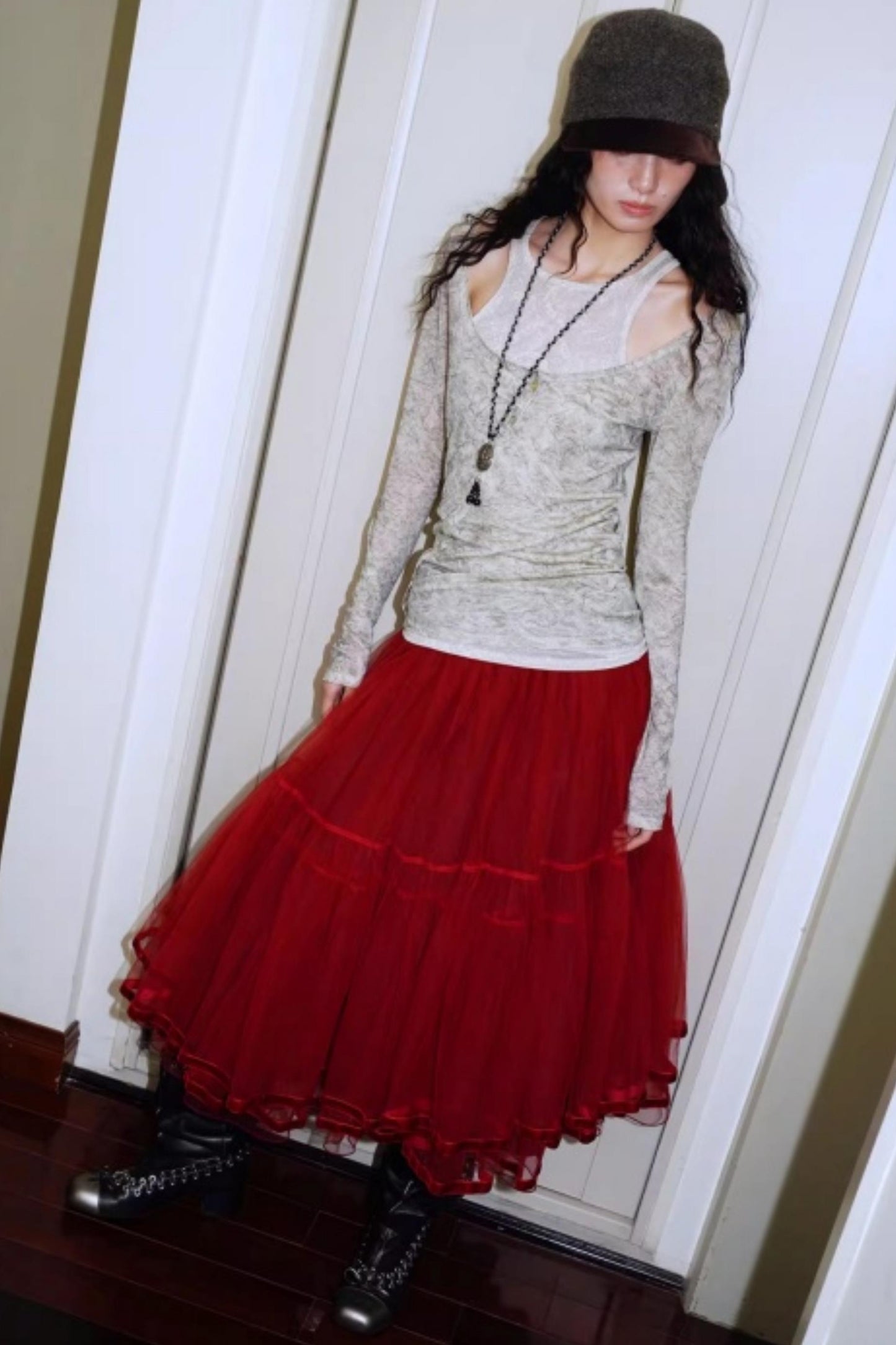 Vintage Acetate Knitted Top