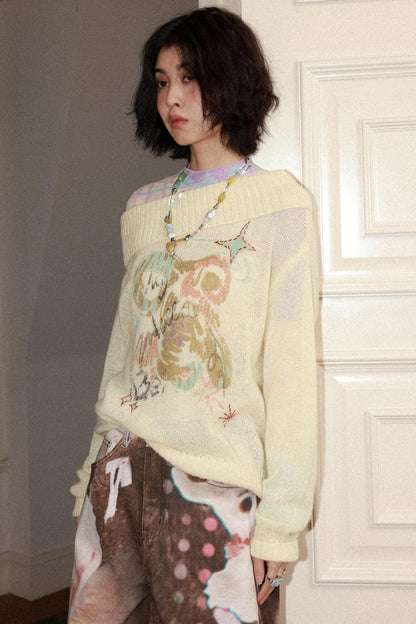 Gummy Bear Graffiti Pullover