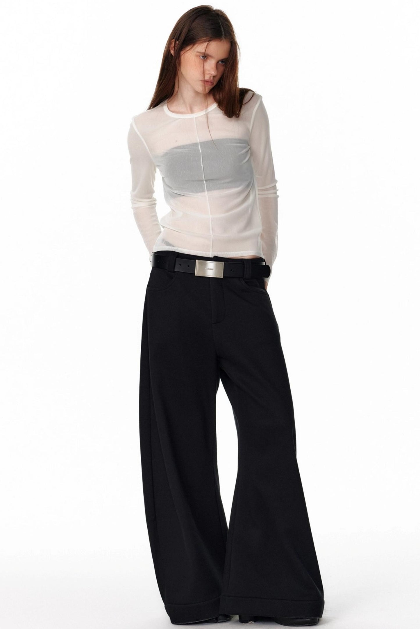 Versatile Slim Long Sleeve Base Shirt