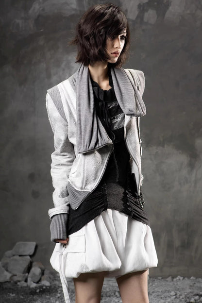 Stacked Collar Jacket