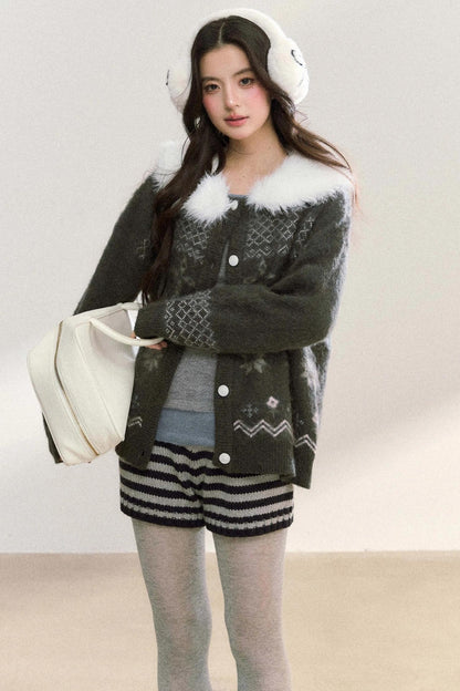 Detachable Knitted Sweater Jacket