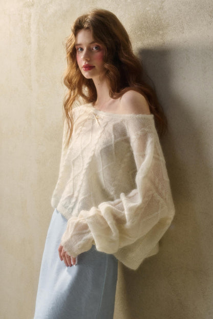 French Loose Airy Top